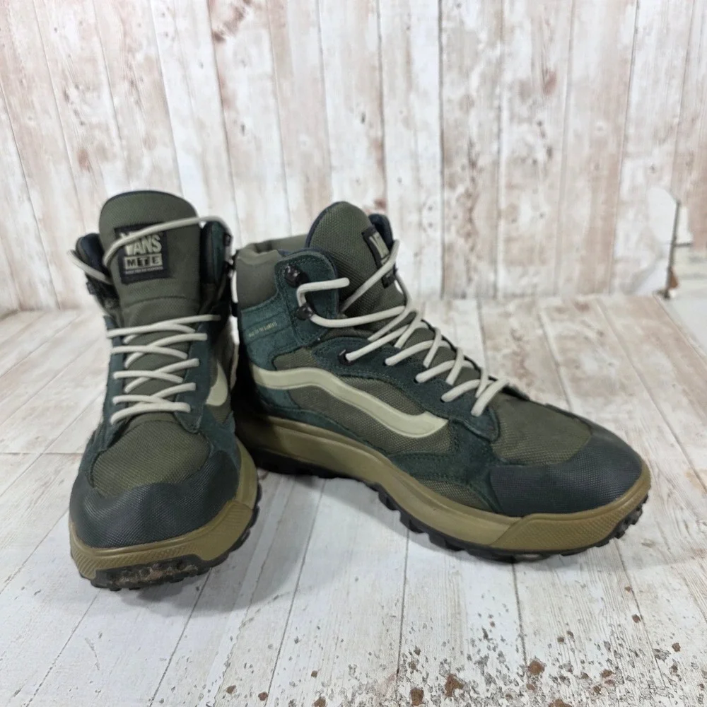 Vans Ultrarange EXO Hi MTE-2 Olive Green Waterproof Hiking Boots Mens 9